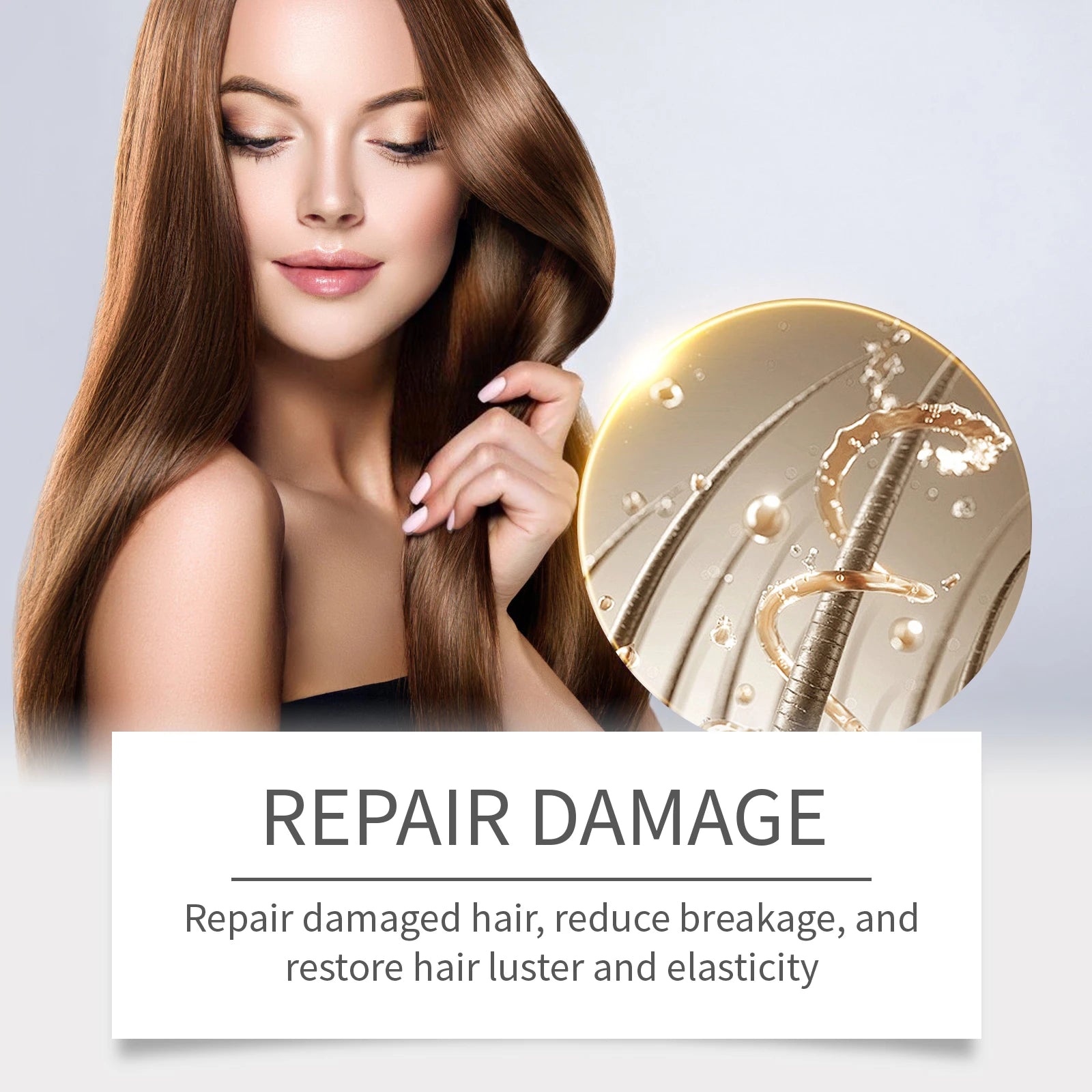 EELHOE Blue Copper Peptide Serum for Hair Growth Treatments for Damaged Hair Strengthening Products Prevent Hair Loss Essence