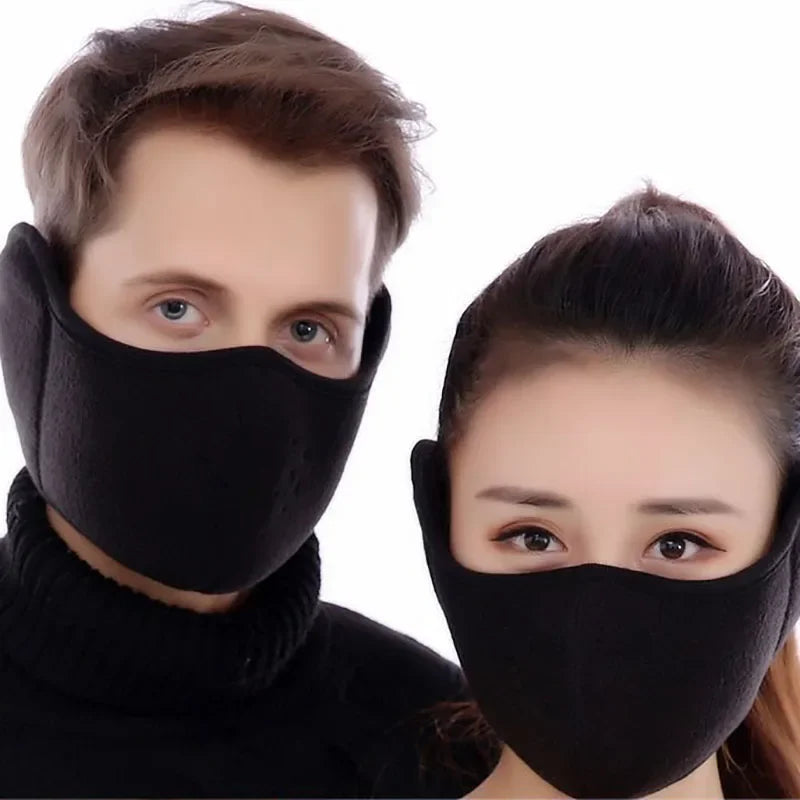 Bicycle Face Mask Outdoor Skiing and Cycling Thermal Windproof Ear Mask Motion Breathable Riding and Cold Proof Mask in Winter
