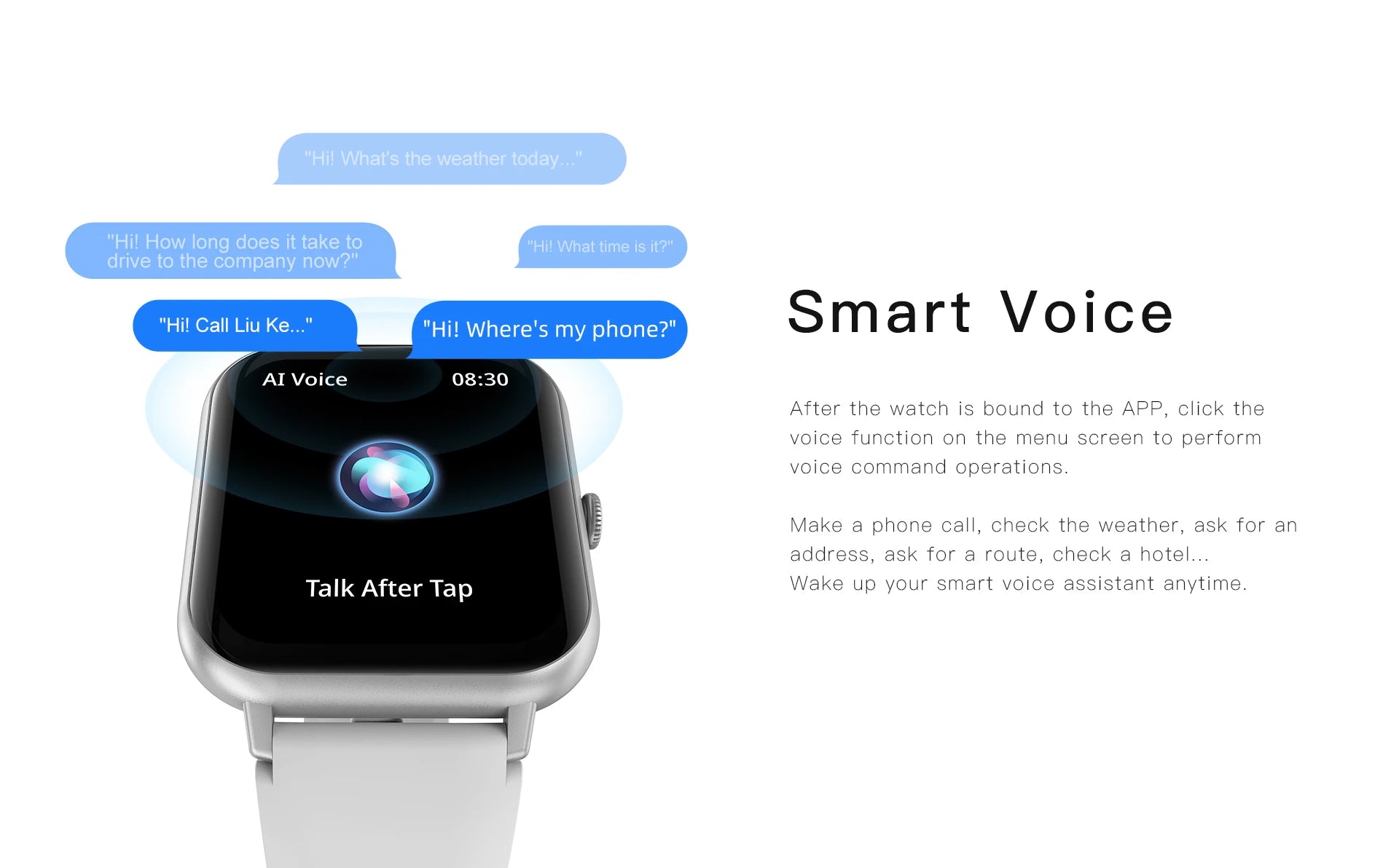 Dafit Luxury Men Smartwatch Wireless Call Smart Watch Fitness Clock Waterproof Sports Watches for Women IOS Android Phones 2025
