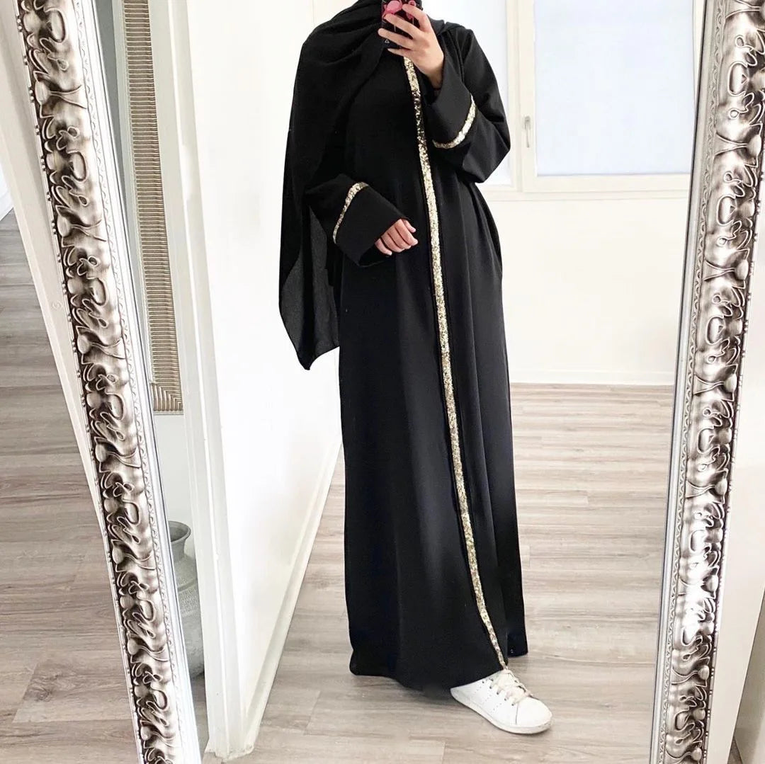 Eid Muslim Dress for Women Ramadan Jalabiya Party Long Dresses Abaya Long Robe Morocco Dubai Abayas Kaftan Islam Vestidos Largos