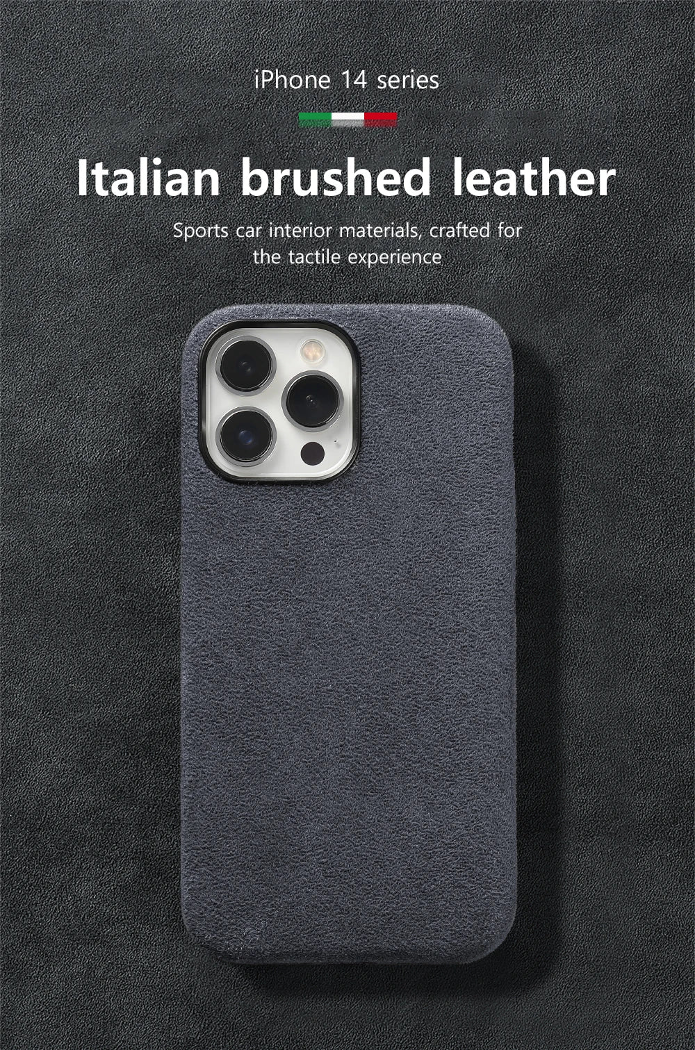 LANGSIDI Brand for Magsafe Phone Case for iPhone 13 mini 13 14 Pro Max 13pro Luxury Fabric protective shockproof fundas