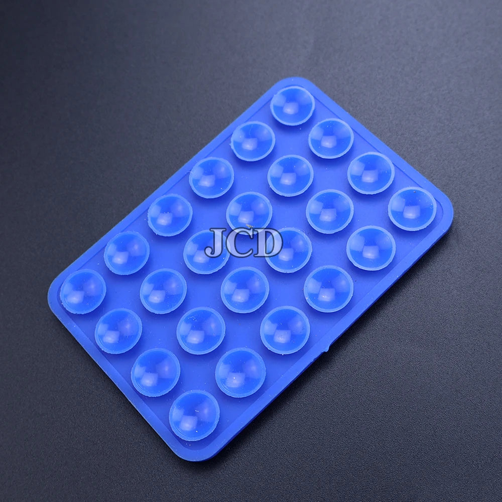 Silicone Mobile Phone Fixing Suction Cup Double Sided Fixed Pad Car Mounted Bracket Phone Case Universal Anti Slip Suction Cup