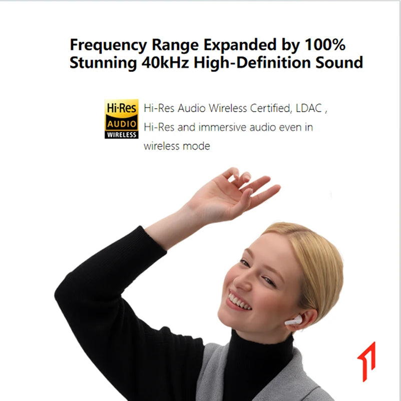 1MORE Q21 Wireless Ear buds TWS Active Noise Cancelling flash-sale Bluetooth Headset headphones penetration