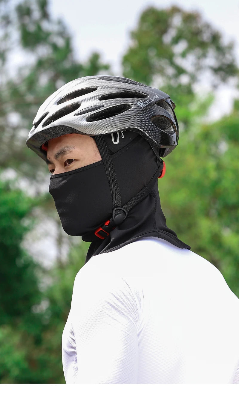WEST BIKING Full Face Mask Warm Winter Scarf Balaclava Helmet Liner Fishing Skiing Hiking Bike Mask Windproof Breathable Headgea