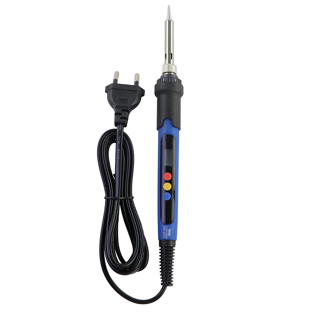 90W Digital Electric Soldering Iron Set With Adjustable Temperature Fast Heat Electronic Repair Tool With Soldering Iron Head