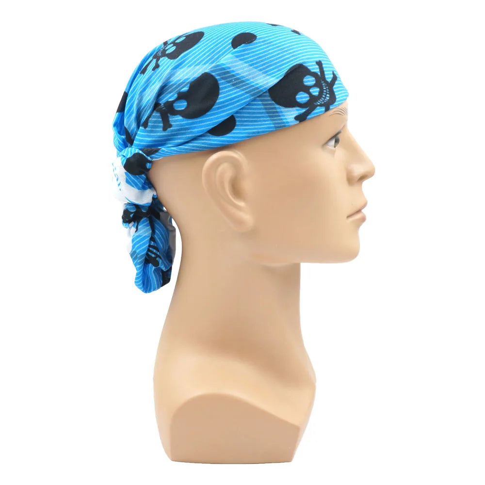 Cycling Face Mask Headwear Halloween Skull Wrap Scarf Warm Washable Headband Breathable Running Bandana Outdoor Sports Equipment