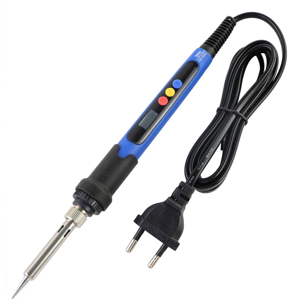 90W Digital Electric Soldering Iron Set With Adjustable Temperature Fast Heat Electronic Repair Tool With Soldering Iron Head