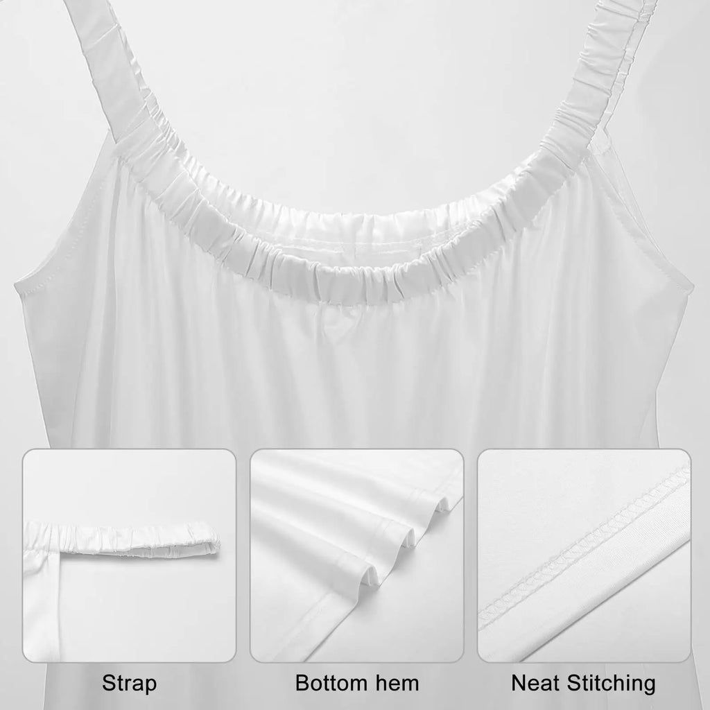 Woman Geometry Slip Dress Lady Streetwear Summer Casual Clothes Sale Beach Sleeveless Skirt Women's Loose A-line Dresses 7 Color