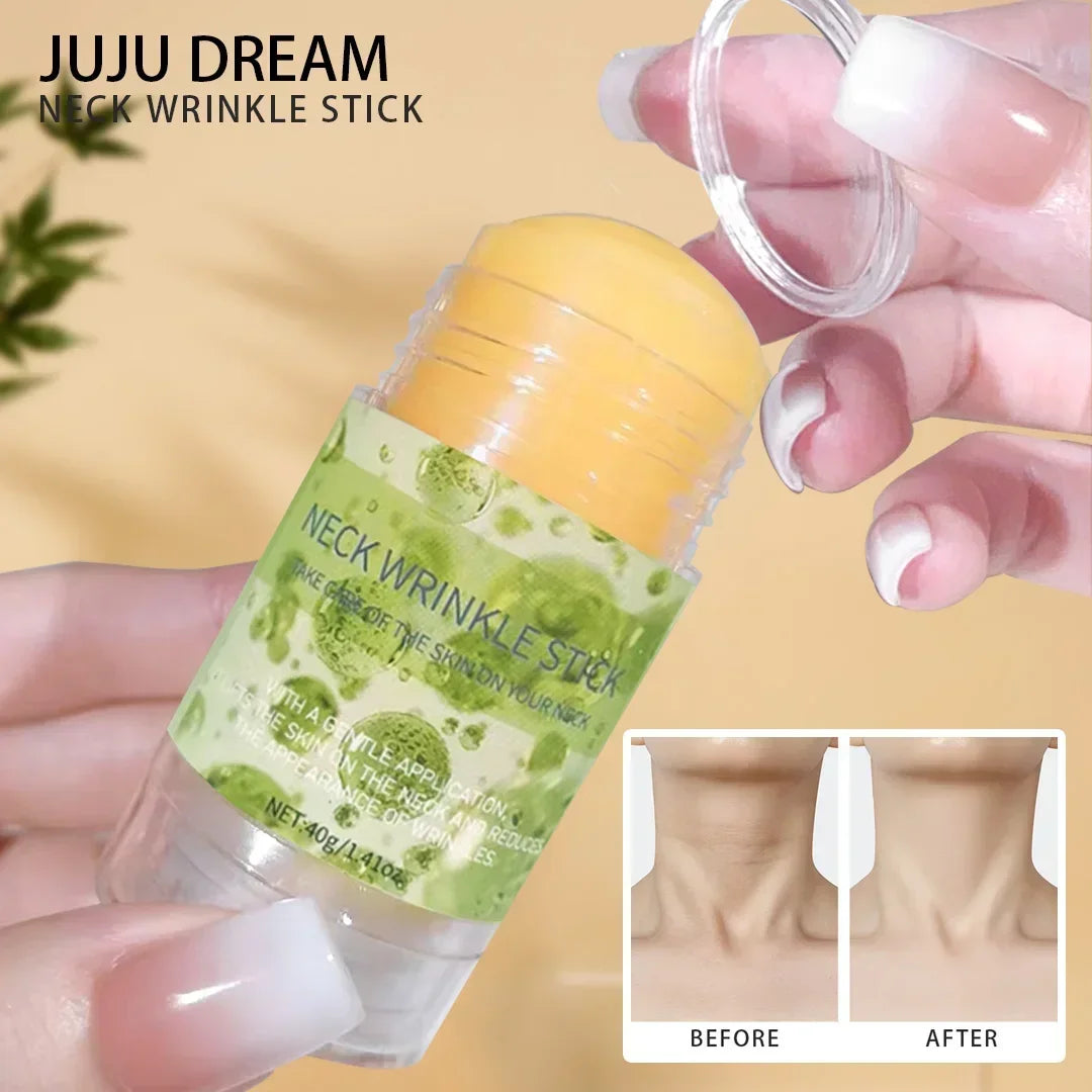 Neck Wrinkle Stick – Neck & Hand Care, Gentle & Low-Irritation, Whitening, DIY Skincare, Certified, Unisex, For All Skin Types