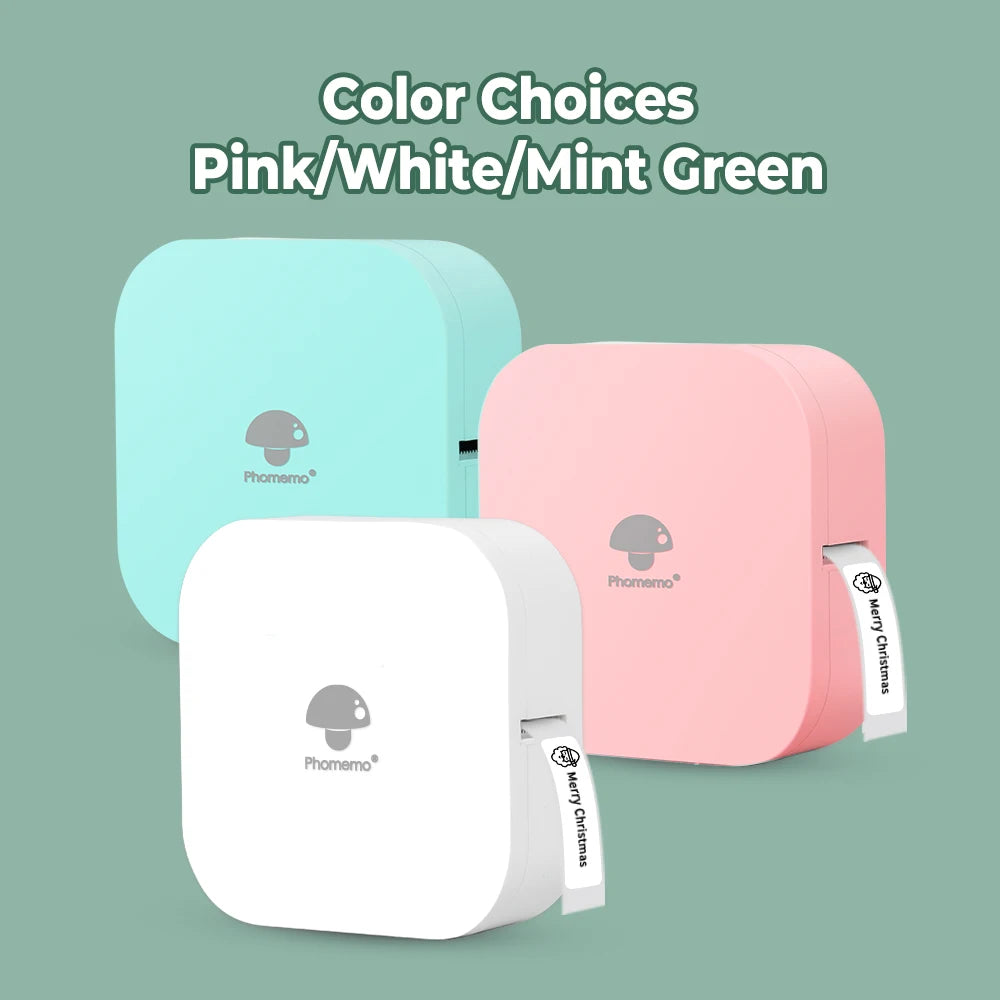 Phomemo Q30 Label Maker Wireless Mini Thermal Printer Portable Adhesive Sticker Barcode Labeling Machine for School Home Office
