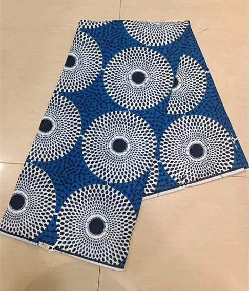 2024 NEW Original Wax High Quality Africain Print Wax Fabric Tissue Wax 100% Cotton 6 yards a pieces for women dress