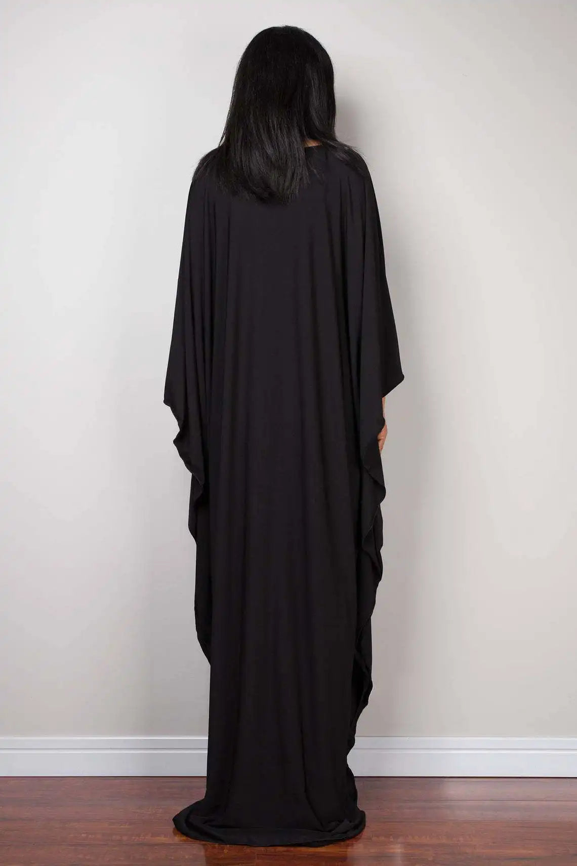 Cover Up Women's Casual Kaftan Plus Size Beach Outfits  Dress Batwing Sleeve Bathing