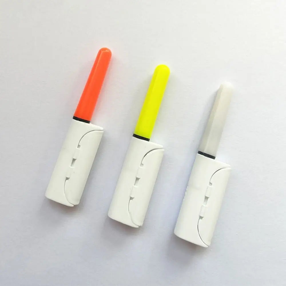 5pcs 425 Battery Fishing Electronic Rod Luminous Stick Light LED Removable Waterproof Float Tackle Night Tackle Plastic