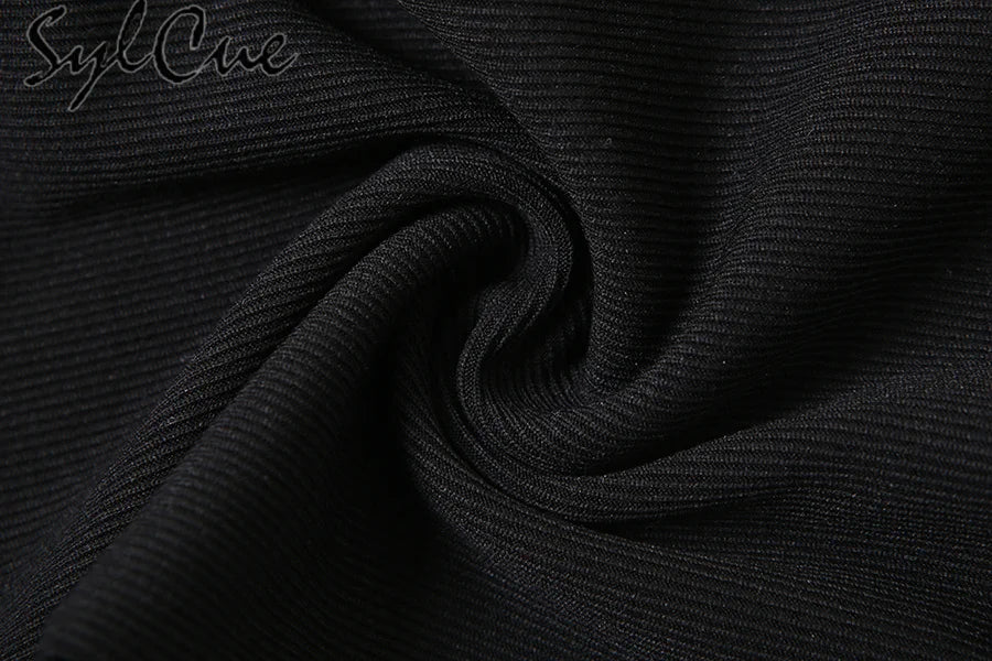 Nibber Black Retro Mysterious Lace Sexy Mature Beautiful Sweet Gentle Personality Women Drawstring Laminated Ruffled Tutu Dress