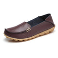 Women Flats Genuine Leather Casual Shoes Woman Moccasins Women's Loafers Nurse Shoe Slip On Shoes Women Plus Size Ballerinas