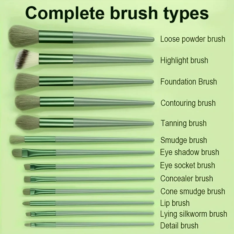 8/13/28Pcs Makeup Brushes Sets Professiona Cosmetic Foundation Powder Eyeshadow Kabuki Blending Make Up Brush Makeup Beauty Tool