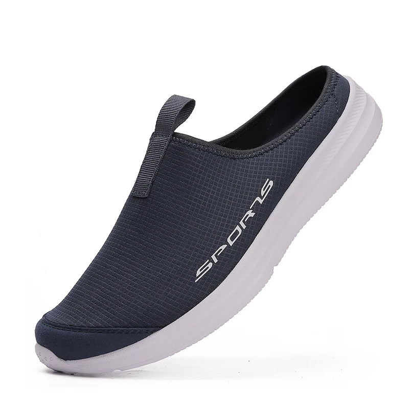 Sneaker Men's Summer Breathable Shoes Lazy Casual Driving Shoes Lightweight Male Comfortable Walking Shoes