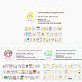 Kawaii Film-Cutting Pet Sticker Tape Agugu Korean Cute Washi Tape Decor Hand Account Decorative Material 3style Die-Cutting Tape