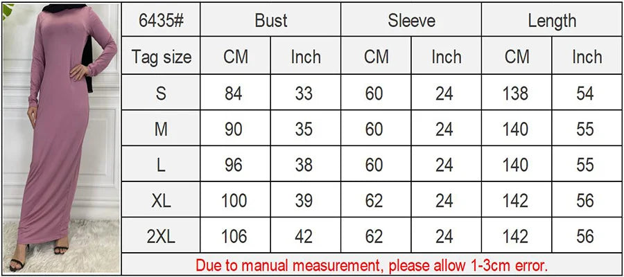 Muslim Middle East new fashion base solid color dress Dubai Turkey Arab elegant popular women's dress