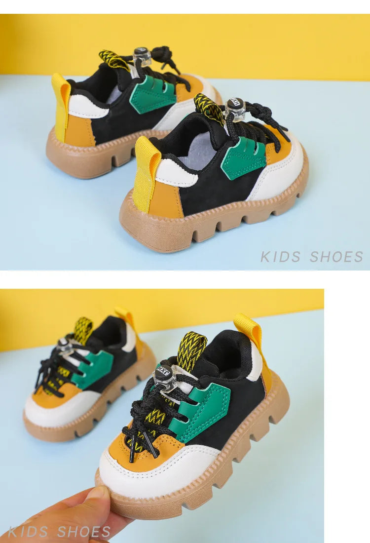 Personalised Flat Heel Children Sneaker Fashion Low Top Kids Shoes Child Leisure Spring Fall tenis Shoes Student Sneakers G10255