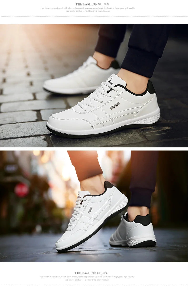 YRZL Men Shoes Sports Sneakers Shoes Non Slip Lightweight Lace Up Leisure Shoe Footwear Tennis Walking Men Shoes Masculino