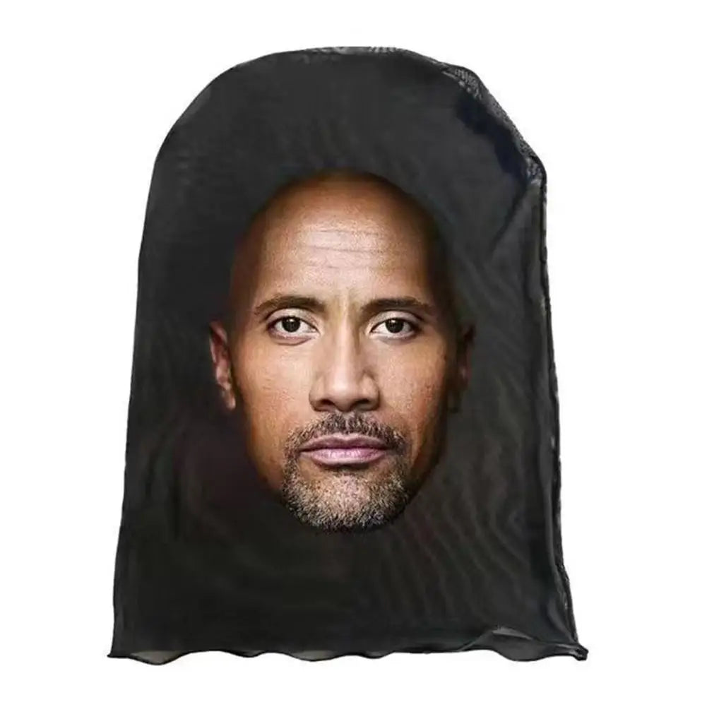 Full Face Mask Celebrity Ball-game Star Face Mask Simulation Kanye Shiesty Mesh Mask For Men Party Supplies Cosplay Props Novel