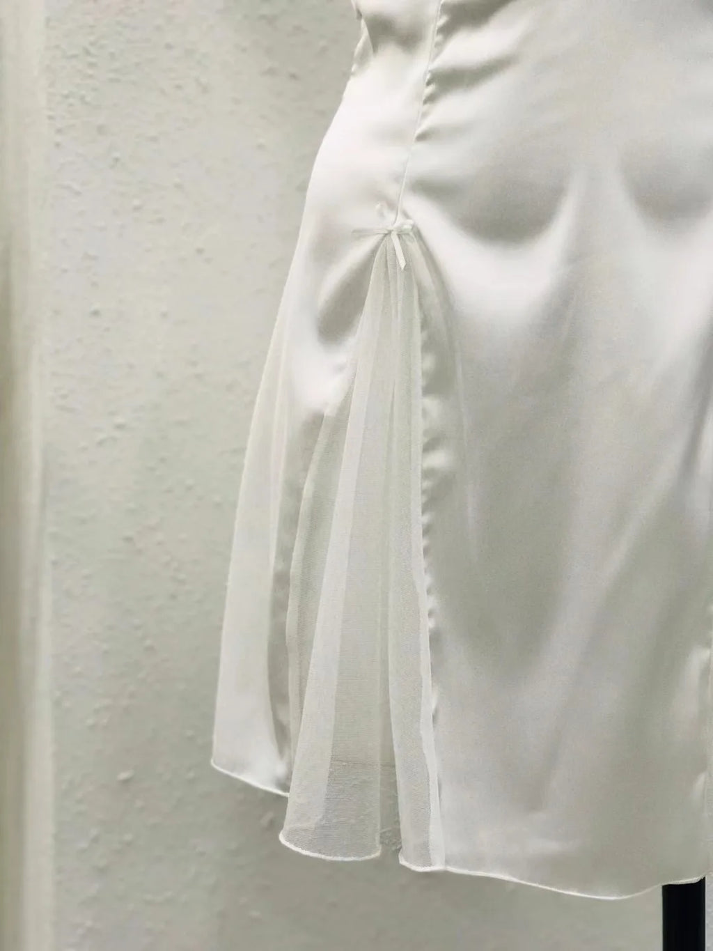 Evening Sexy Pajamas Women Sleepwear Ruffles Butterfly Mesh Nightdress with Chest Pad Underwear Sexy Lingerie Sleeping Dress