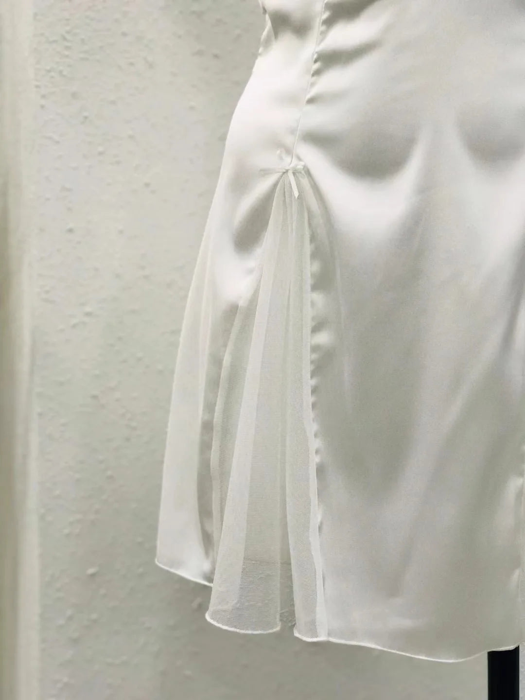 Evening Sexy Pajamas Women Sleepwear Ruffles Butterfly Mesh Nightdress with Chest Pad Underwear Sexy Lingerie Sleeping Dress