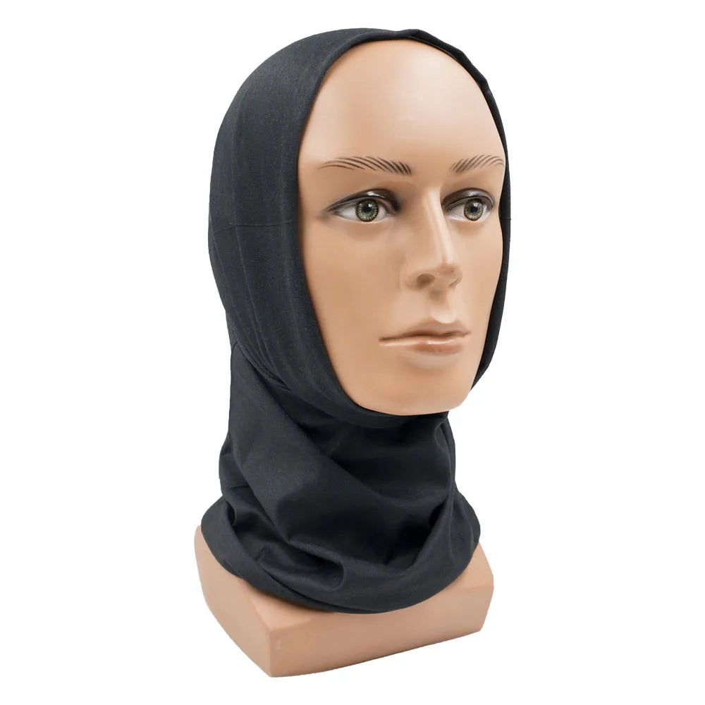 Dark Color Tube Neckchief Outdoor Sports Hair Neck Bandana Gaiter Black Grey Cycling Scarf Hiking Running Headband Men Face Mask