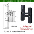 RAYKUBE F005 IP65 Waterproof Tuya Wifi Lock Electronic Smart Door Lock With Fingerprint/Smart Card/Password/Key/APP Unlock