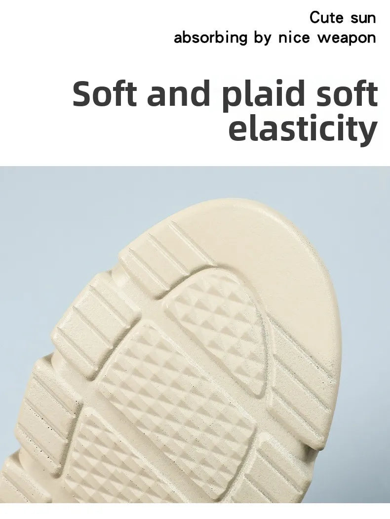 Summer 2026 Women's Breathable Sandals Thick Soled Casual Women's Shoes Half Slippers Mesh Flat Sandals Clearance Treatment