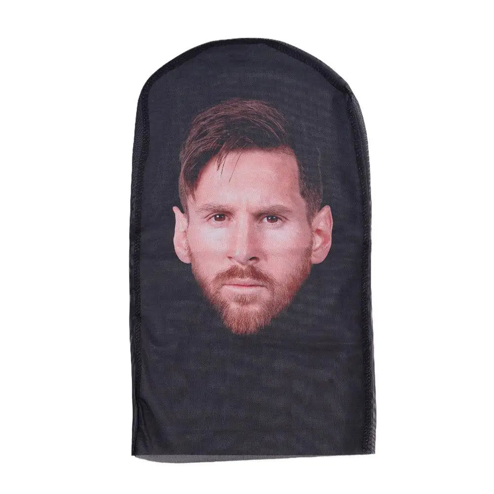 Full Face Mask Celebrity Ball-game Star Face Mask Simulation Kanye Shiesty Mesh Mask For Men Party Supplies Cosplay Props Novel