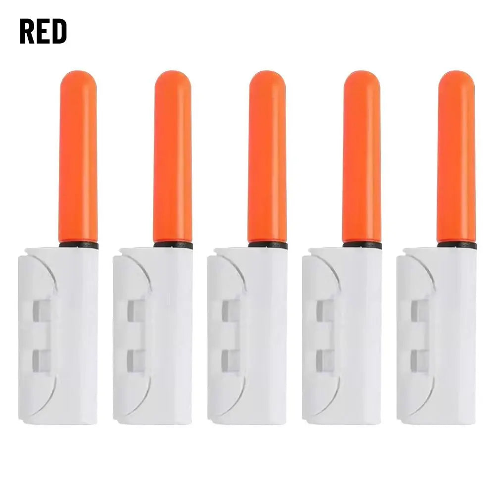 5PCS LED Removable Waterproof Float Night Fishing Tackle Tool Fishing Rod Lighting Stick Electronic Fishing Rod Luminous Stick