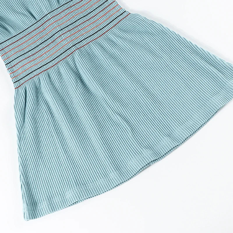 dress for girls childhood dress girls dresses cotton outfit family matching clothes girl dress back hidden zipper winter