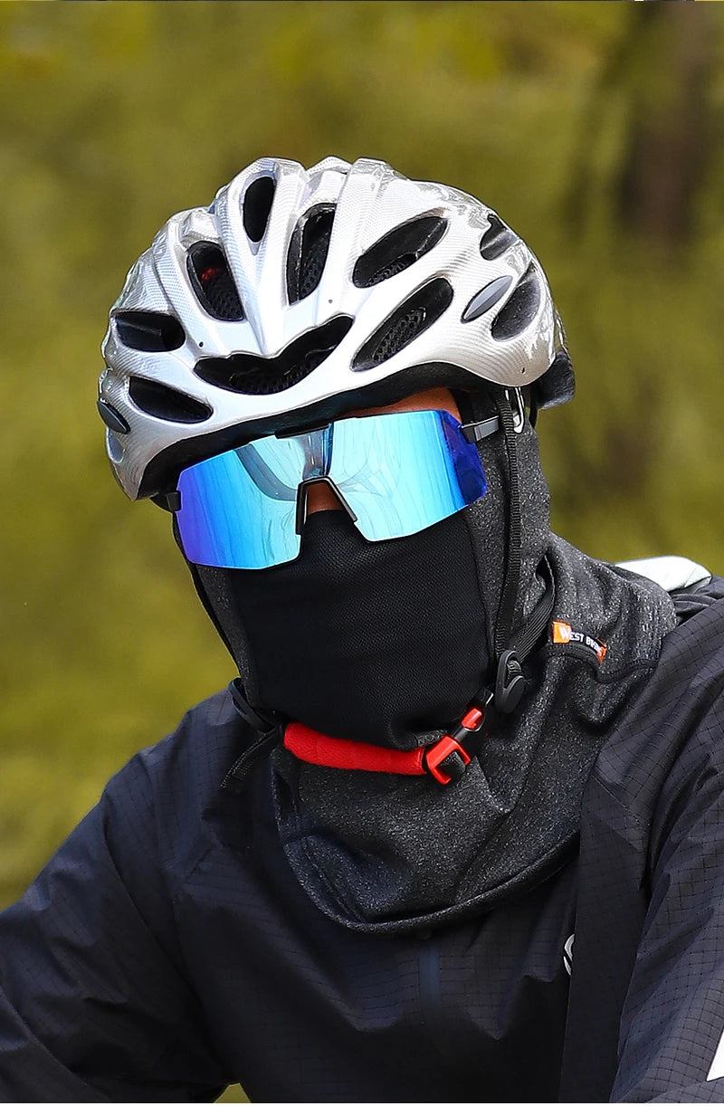 WEST BIKING Full Face Mask Warm Winter Scarf Balaclava Helmet Liner Fishing Skiing Hiking Bike Mask Windproof Breathable Headgea