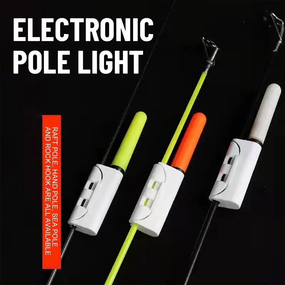 5pcs 425 Battery Fishing Electronic Rod Luminous Stick Light LED Removable Waterproof Float Tackle Night Tackle Plastic