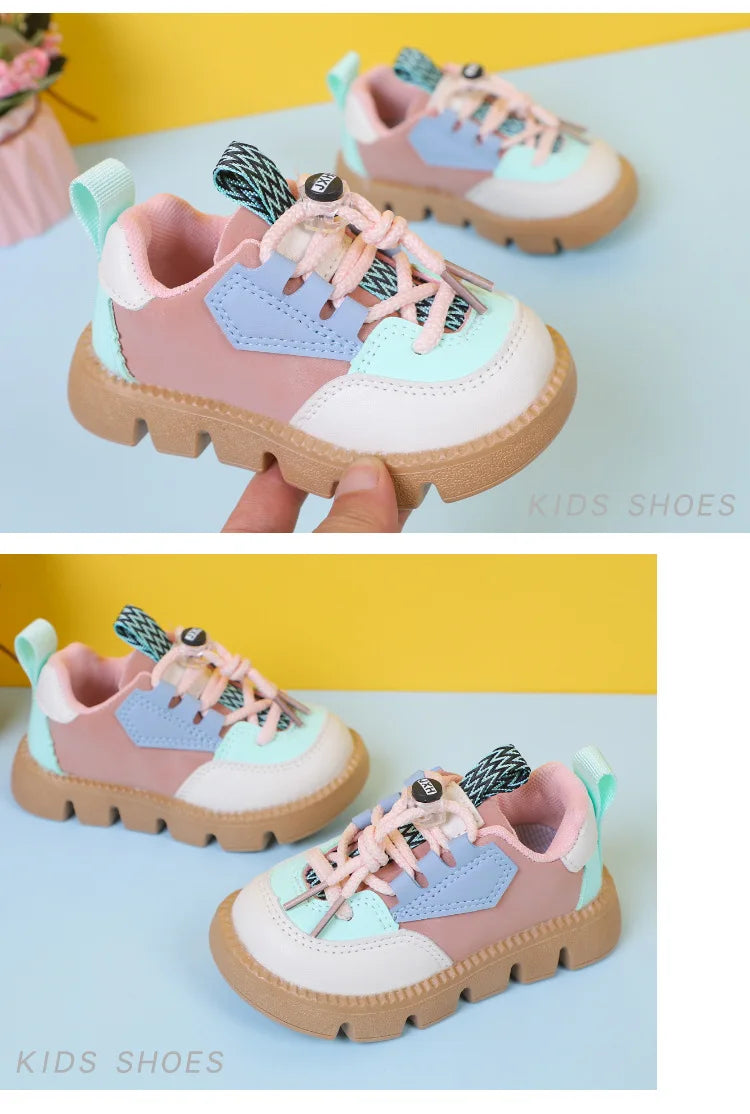 Personalised Flat Heel Children Sneaker Fashion Low Top Kids Shoes Child Leisure Spring Fall tenis Shoes Student Sneakers G10255
