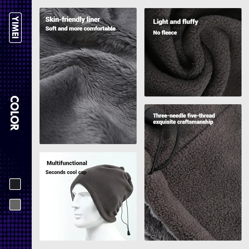 Winter Bandana Mask Neck Warm Scarf Outdoor Sport Ski Cycling Face Mask Neck Gaiter Camping Hiking Windproof Half Face Mask