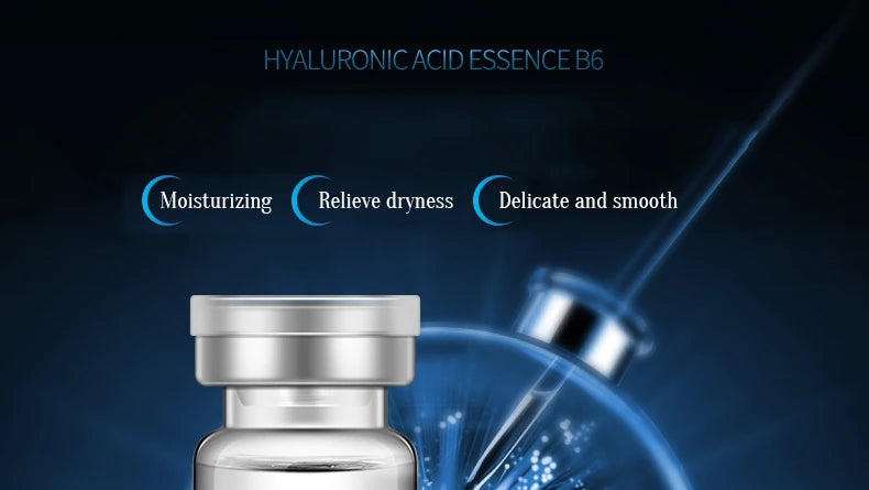 BIOAQUA 5ml Facial Hyaluronic Acid Vitamins C Essence Moisturizing Hydration Skin Rejuvenation Spa Skincare Beauty