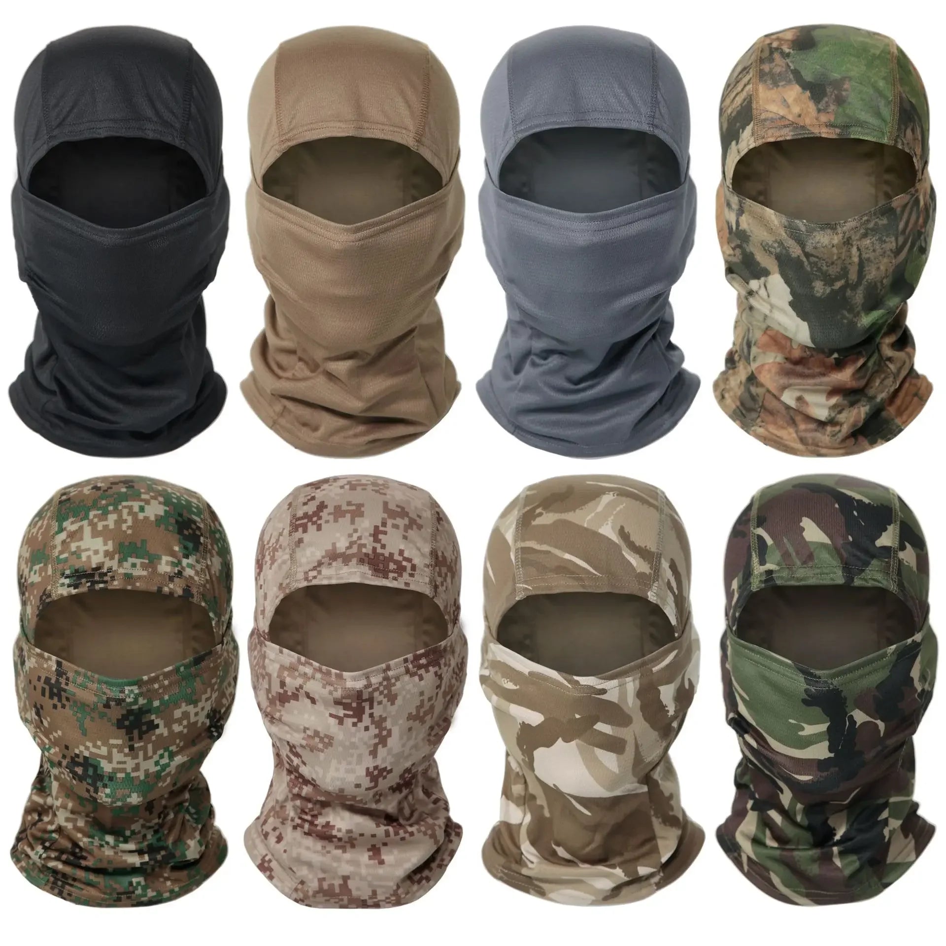 Tactical Camouflage Balaclava Full Face Mask Wargame CP Tactical Hat Hunting Bicycle Cycling  Multicam Bandana Neck Gaiter