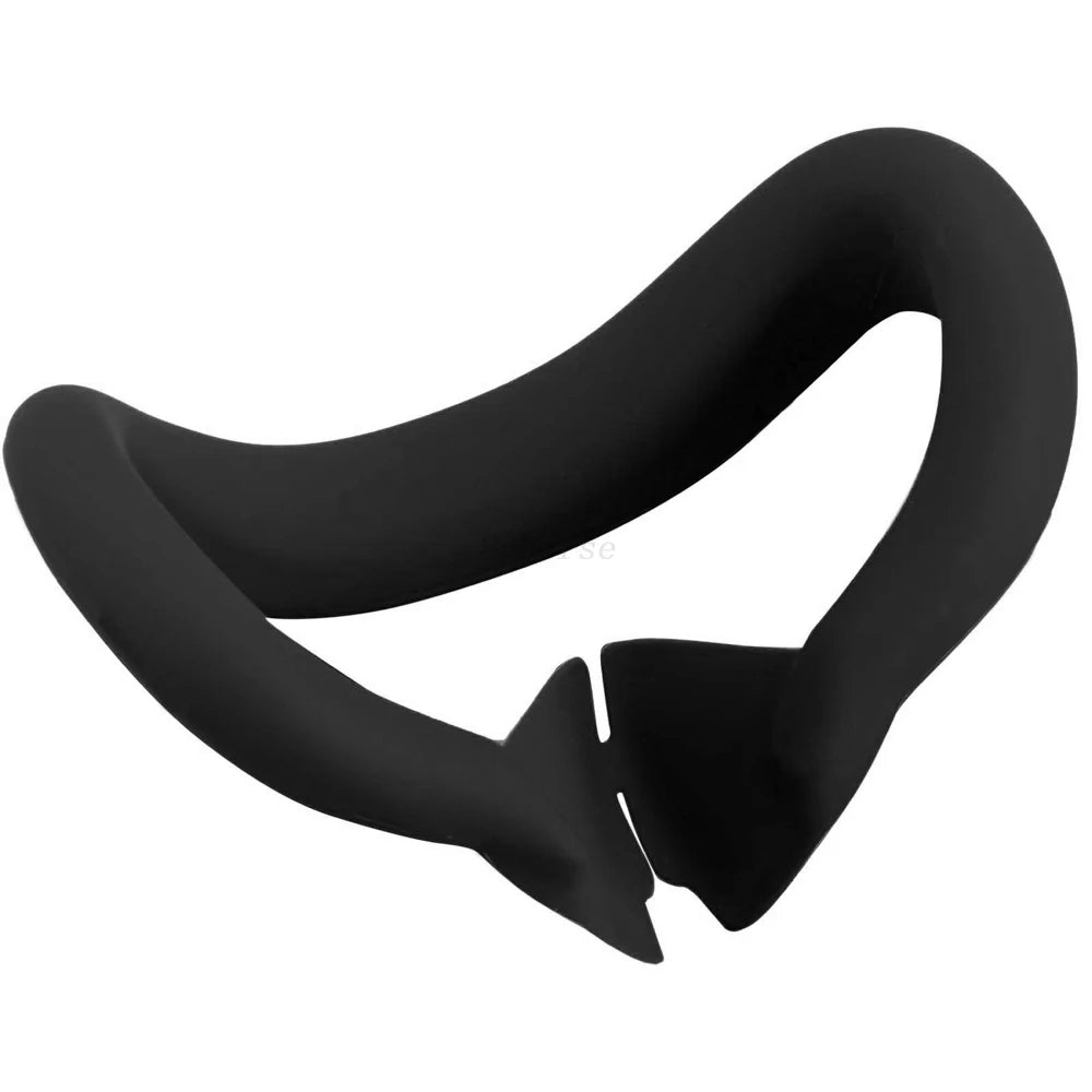 Silicone VR Face Mask For Meta Quest 3 Facial Interface Sweatproof Mask Face Cushion Lightproof Mask Face Cover VR Accessories