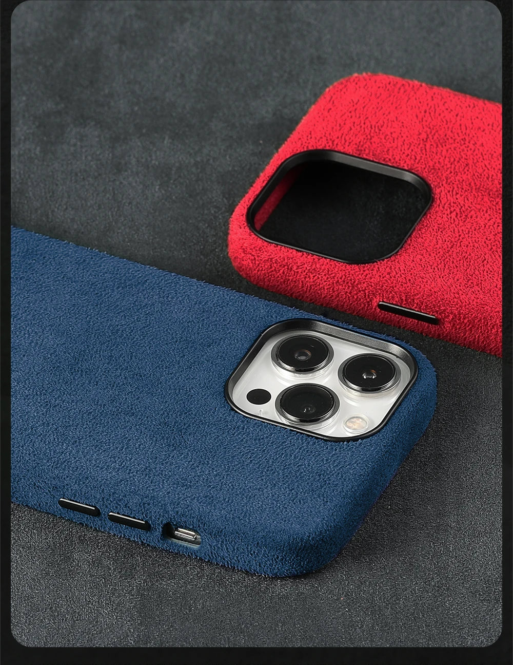 LANGSIDI Brand for Magsafe Phone Case for iPhone 13 mini 13 14 Pro Max 13pro Luxury Fabric protective shockproof fundas