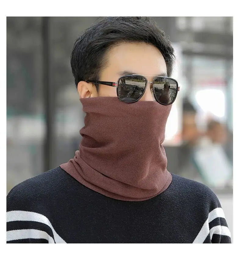 New Neck Cover Cycling Scarf Neck Protection Small Scarf Men's Face Mask Outdoor Windproof Scarves Party Gift