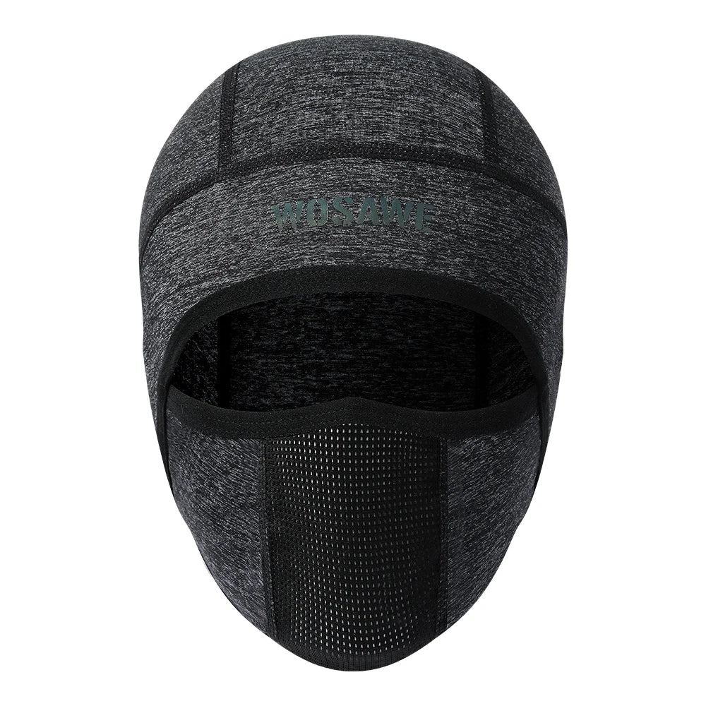 WOSAWE Sports Helmet Liner Ice Silk Hat Breathable Windproof Sports Balaclava Summer Headwear Motorcross Face Mask Cycling Cap