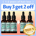 Hair Growth Essential Loss Regrowth Treatment Strengthens Hair Nourishes Scalp Light Weight Non Greasy Improve Scalp Circulation