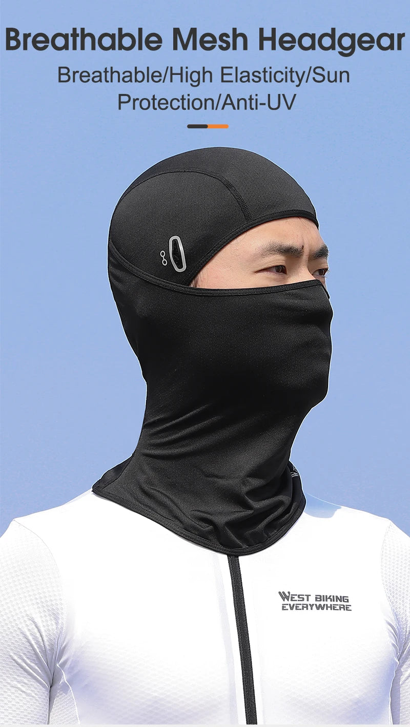 WEST BIKING Full Face Mask Warm Winter Scarf Balaclava Helmet Liner Fishing Skiing Hiking Bike Mask Windproof Breathable Headgea