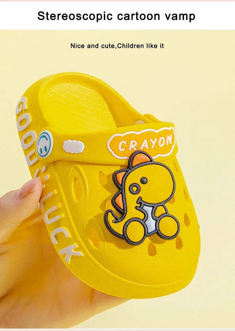 Summer Baby Shoes Sandals for Girls Boy Garden Beach Shoes Mules Baby Girl Cartoon Sandal Infantil for Children's Garden Shoes