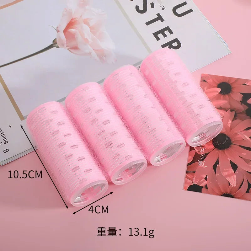 1pc 2 Size Hairdressing Home Use DIY Magic Large Self-Adhesive Hair Rollers Styling Roller Roll Curler Hair Women Beauty Tool