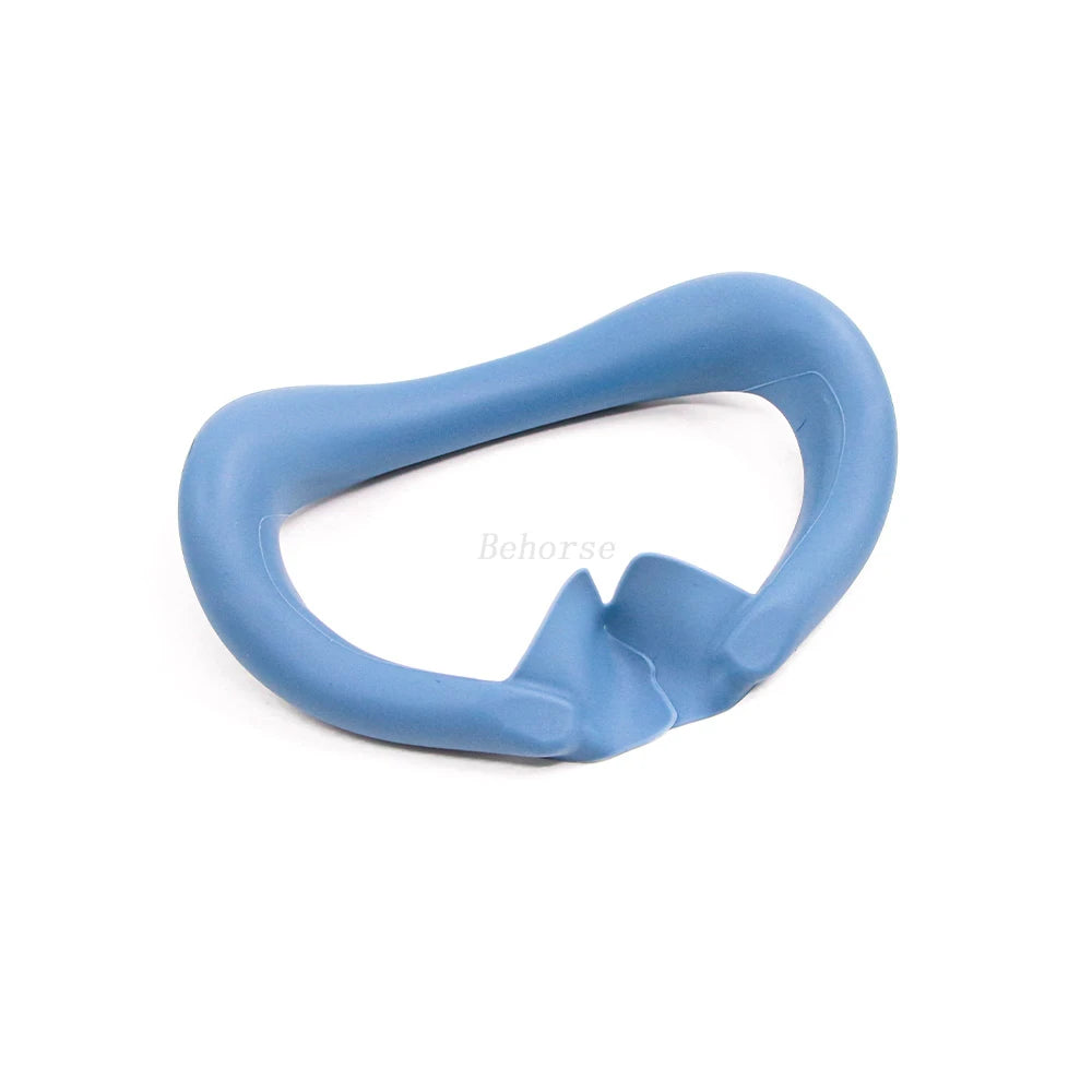 Silicone VR Face Mask For Meta Quest 3 Facial Interface Sweatproof Mask Face Cushion Lightproof Mask Face Cover VR Accessories