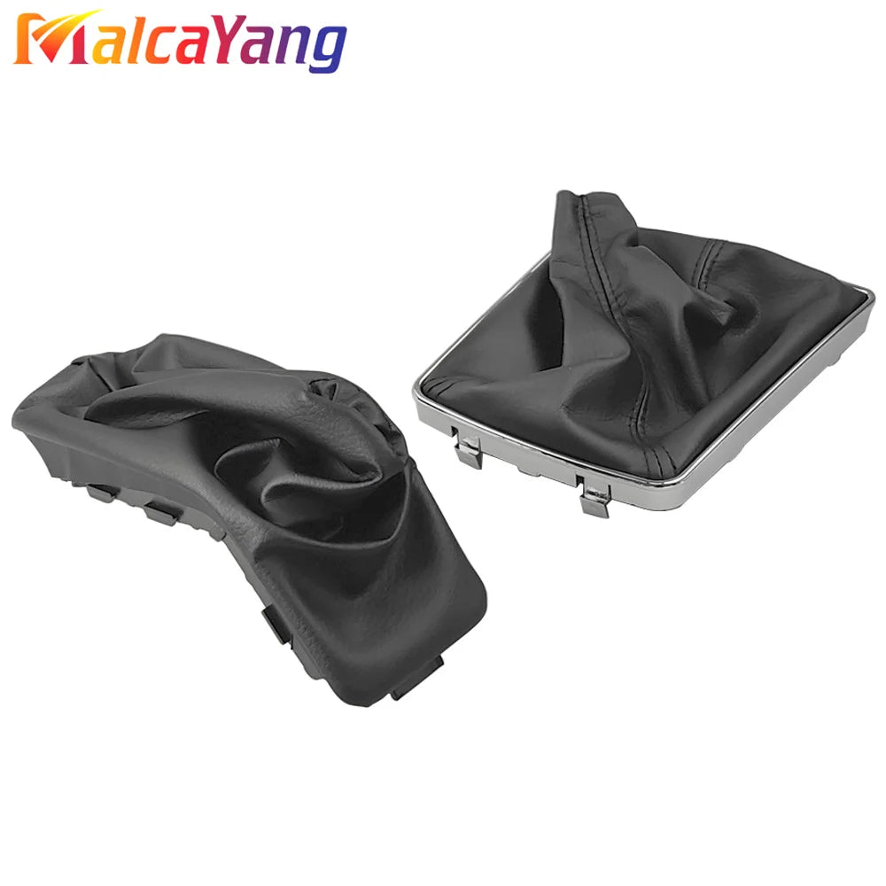 Top quality Gear Lever Shift Knob Boot Case Collar Parking Handbrake Cover For OPEL ASTRA III H 1.6 VAUXHALL 2004-2010